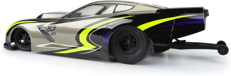 PROLINE Racing Showtime Front Runner 2.2/2.7 Blk FRNT Drag Whls PRO280303 RC Tire - Image 3